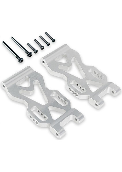 Metal Arka Alt Sallanma Kolları (L/r) 6016 Scy Için Set Kiti 1/16 16102 Jjrc Uzaktan Kumanda Araba Yükseltme Aksesuarları Gümüş (Yurt Dışından) modelleri