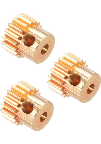 3pcs 3.175MM Mil Pirinç Pinyon Motor Dişli 32DP 48DP 64DP M0.6 1/10 1/8 Rc Araç 3650 3660,17T (Yurt Dışından) indirimleri