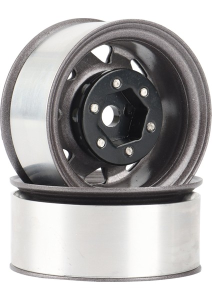 4pcs 1.55 Metal Beadlock Wheel Jant Hub 1/10 Rc Craıl Araç Axıal Yomı Jr 90069 RC4WD D90 Tf2 Tamiya CC01 LC70 Mst, 3 (Yurt Dışından) fırsatları