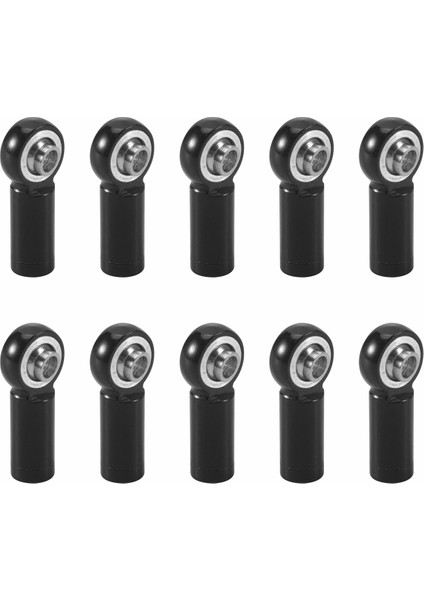 10PCS Metal M2.5 Bağlantı Rota Çubuk Uç Top Bağlantı Wltoys A959 12428 144001 Wpl C24 Mn D90 MN99S Rc Araç Parçaları, Siyah (Yurt Dışından)