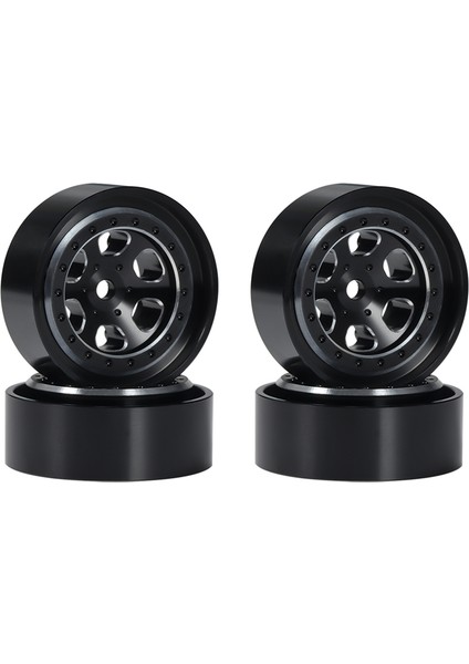 4pcs 1.3 Inç Metal Beadlock Tekerlek Jant Tekerlek Göbeği TRX4M Için 1/18 Rc Paletli Araba Yükseltme Parçaları Aksesuarları, 3 (Yurt Dışından)