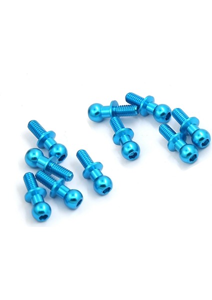 20PCS Metal M3 Hex Top Kafa Vidaları Tamiya Tt-01 Tt-02 Sakura D4 D5 1/10 Rc Drıff Araç Yedek Parçaları, 3 (Yurt Dışından) fırsatları