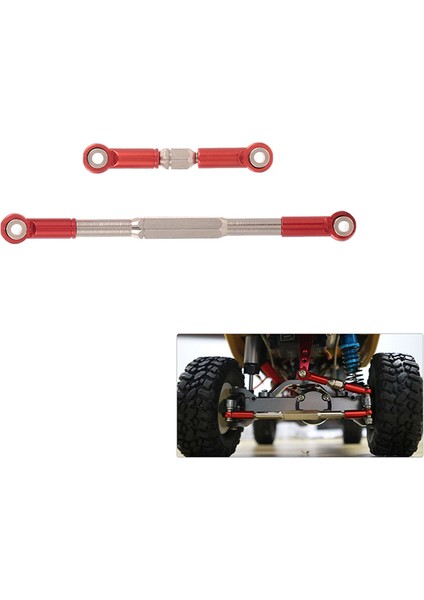 Rc Direksiyon Çubuğu Cnc Işleme Alüminyum Alaşım Direksiyon Bağlantı Çubuğu Wpl 1608T Için Rc Kamyon Rc Direksiyon Bağlantı Seti, Mavi (Yurt Dışından) fırsatları