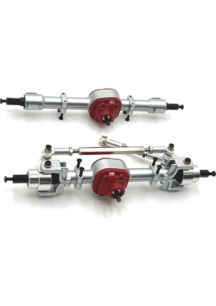 Mnmodel Için Ön ve Arka Aks Assy 1/12 MN82 LC79 MN78 Uzaktan Kumanda Araç Parçaları Metal Yükseltme Gümüş (Yurt Dışından) indirimleri