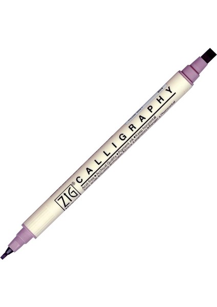 Calligraphy Çift Uçlu Kaligrafi Kalemi 2 Mm. + 5 Mm. 804 Plum Mist