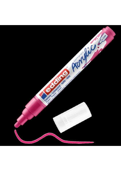 5100 Akrilik Boyama Markörü 2-3 mm Telemagenta