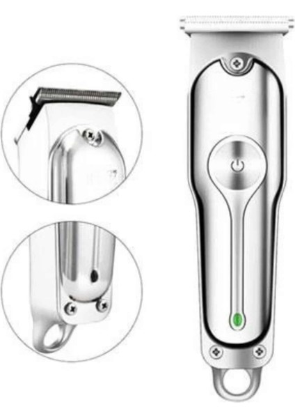 Paslanmaz Çelik Bıçaklı Kablosuz Şarjlı Dijital Göstergeli Tıraş Makinesi fiyatları