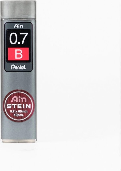 Ain Stein Min (Mekanik Kurşun Kalem Ucu) 0.7 mm B 40'lı Tüp
