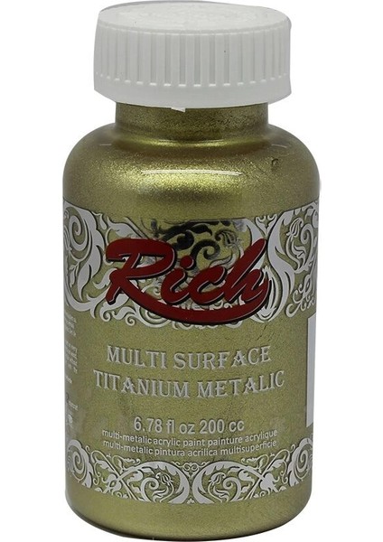 Multi Surface Titanium Metalik Boya 200 Cc. 2514 Soft Gold