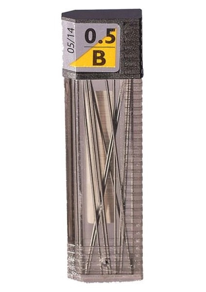 Klasik Kurşun Kalem Ucu 0.5 mm B 12'li Tüp