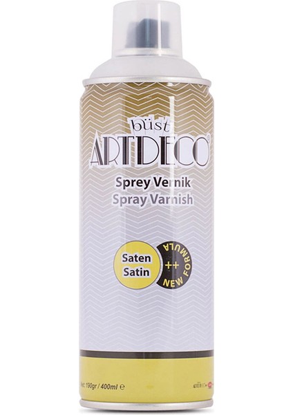 Sprey Vernik 400 Ml. Yarı Mat (Saten)