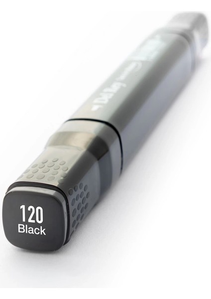 Çift Uçlu Çizim Marker Kalemi 120 Black