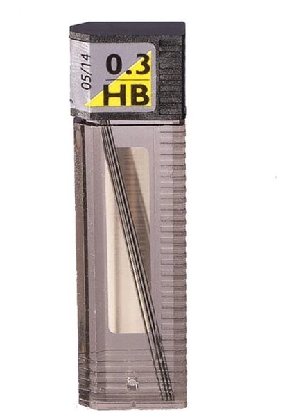 Klasik Kurşun Kalem Ucu 0.3 mm Hb 12'li Tüp