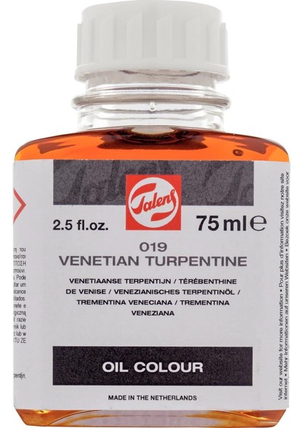 Venetian Turpentine 019 Venedik Terebentini 75 Ml.
