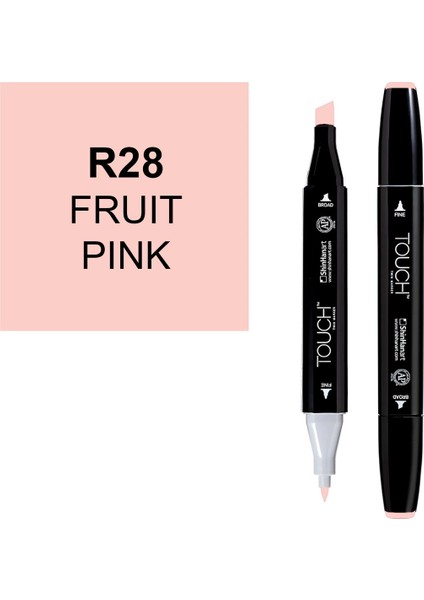 Touch Twin Marker Çizim Kalemi R28 Fruit Supertrendk