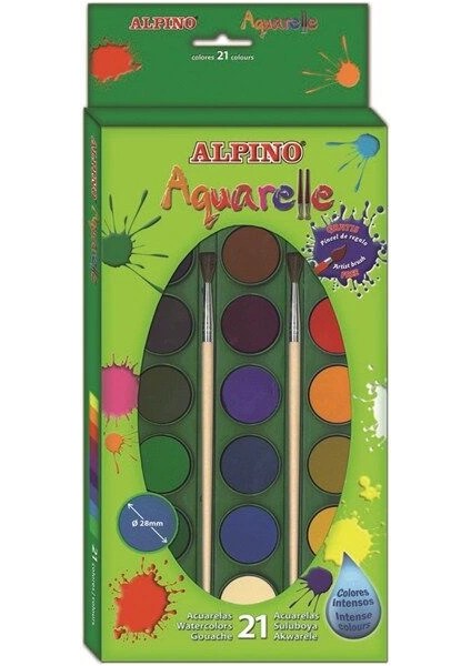 Aquarelle Sulu Boya 21 Renk