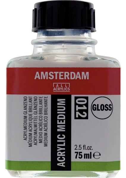 Amsterdam Acrylic Medium Gloss 012 Parlak Akrilik Boya Medyumu 75 Ml.