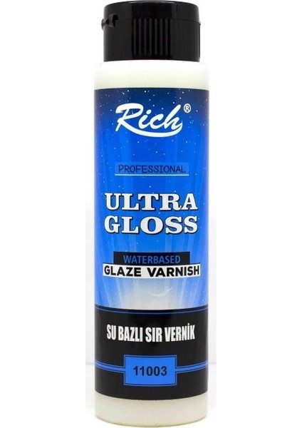 Ultra Gloss Su Bazlı Parlak Sır Vernik 500 Cc.