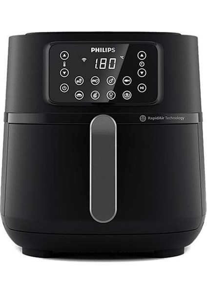 HD9285/96 5000 Serisi Airfryer XXL Connected, 7,2 l (1,4 kg), Rapid Air Teknolojisi, Pişirme ve Izgara Aksesuarları,