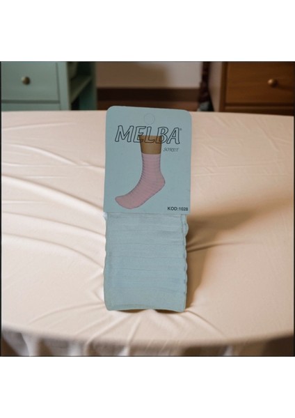 Melba Kareli Polymid Soket Çorap fiyatları
