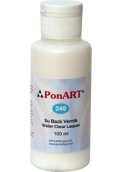 Su Bazlı Vernik 100 Ml.