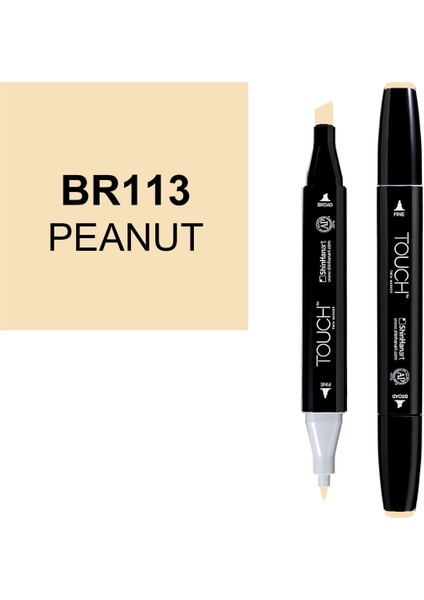 Touch Twin Marker Çizim Kalemi BR113 Peanut