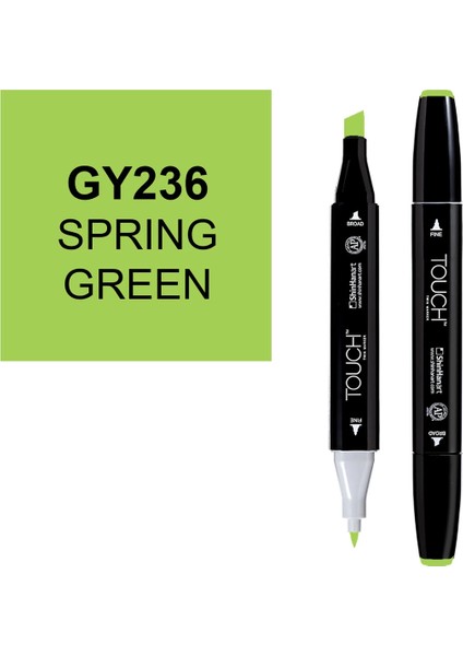Touch Twin Marker Çizim Kalemi GY236 Spring Green