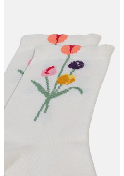 Flower Pop Soket Çorap modelleri