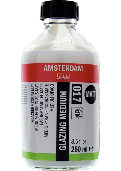Amsterdam Glazing Medium Matt 017 250 Ml.