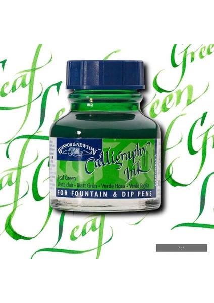Kaligrafi Mürekkebi 30 Ml. 294 Leaf Green