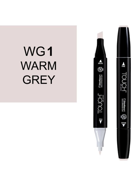 Touch Twin Marker Çizim Kalemi Wg1 Warm Grey