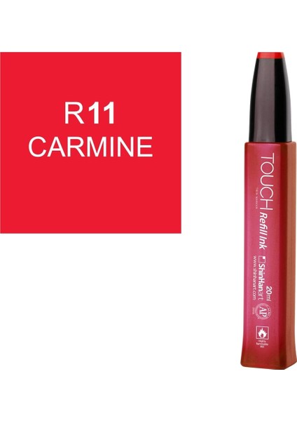 Touch Twin Marker Refill Alcohol Ink Alkol Bazlı Mürekkep 20 Ml. R11 Carmıne