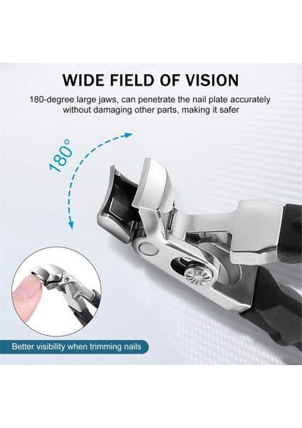 Clipmaster Pro Tırnak Makası, Yaşlılar Için Tırnak Makası, Clipmaster Pro Ayak Tırnağı Makası, Ayak Tırnağı Makası 2 Adet (Yurt Dışından) modelleri