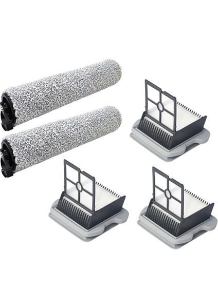 Roborock U10 Akıllı Zemin Fırçalama Makinesi Için Uygundur Ana Fırça Filtre Aksesuarları Rulo Fırça Takımı (Yurt Dışından)