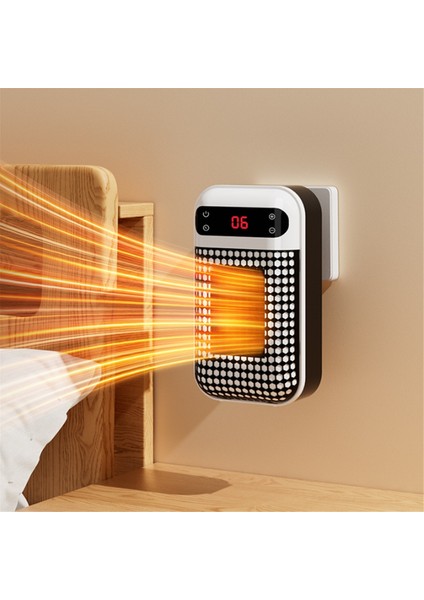 Kapalı Alanlar Için Taşınabilir Isıtıcılar Kablosuz Isıtıcı 500 Watt Kış Için Uzaktan Kumandalı Isıtıcı + LED Ekran Ab Fişi Beyaz (Yurt Dışından) fırsatları