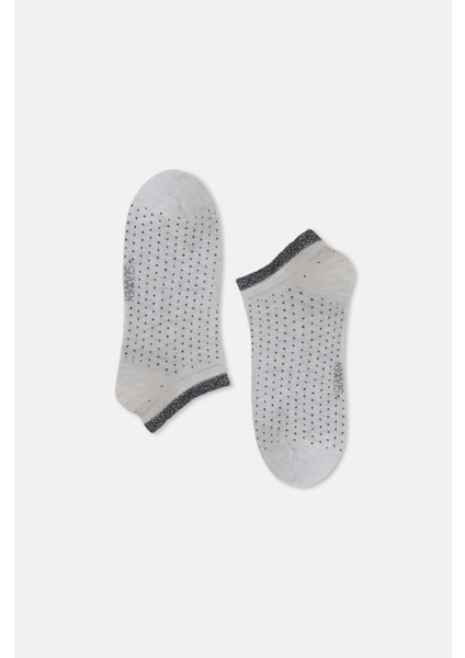 Dots Lurex Patik Çorap