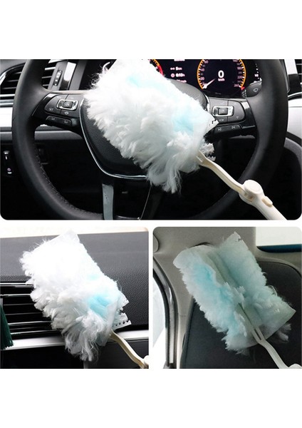 Yedek Başlıklar Tek Kullanımlık Toz Alma Makinesi Yedekleri Ev Ofis Panjurları Araba Yüzey Toz Alma Makinesi Temizliği Için Toplu Yedek Başlık (Yurt Dışından) fiyatları