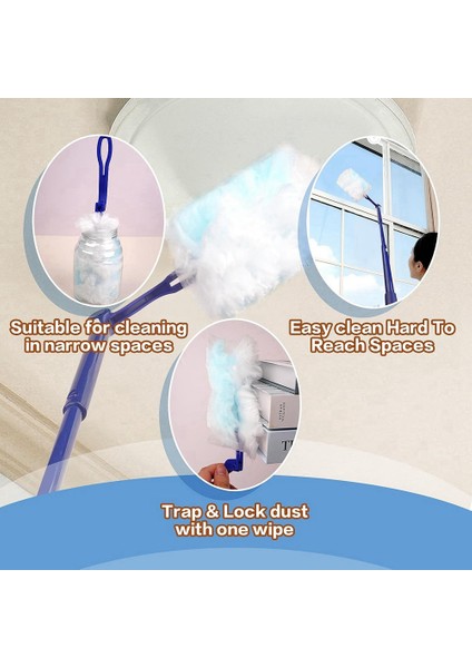 Yedek Başlıklar Tek Kullanımlık Toz Alma Makinesi Yedekleri Ev Ofis Panjurları Araba Yüzey Toz Alma Makinesi Temizliği Için Toplu Yedek Başlık (Yurt Dışından) modelleri