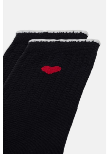 Heart Picot Soket Çorap modelleri