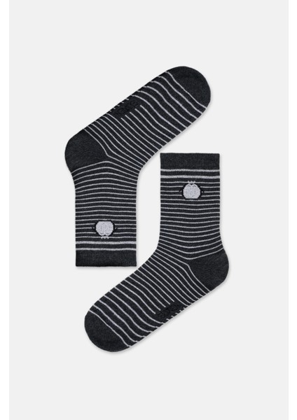 Penguin Stripe Soket Çorap fırsatları