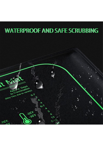 Kapalı Alan Bahçeciliği Için Fide Isıtma Matı, Tohum Ekimi, Bitki Isıtma Pedi, Sıcak Çimlenme, Hidroponik Us Plug (Yurt Dışından) fırsatları