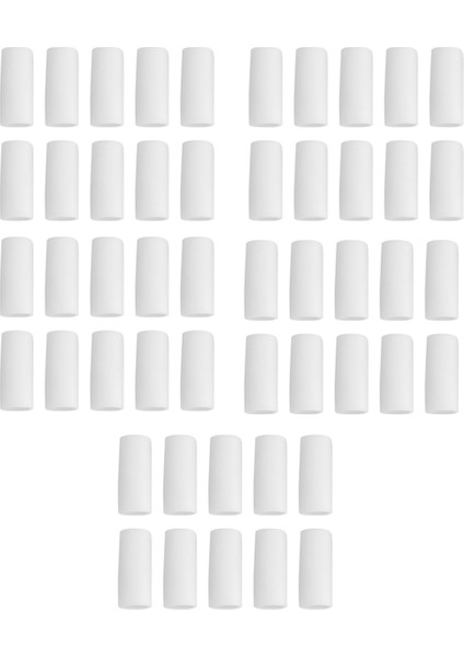 50 Adet Silikon Parmak Tüpü Koruyucu Ayak Manşonları Sürtünme Ağrısı Giderici Ayak Bakım Aracı Parmak Koruması (Yurt Dışından)