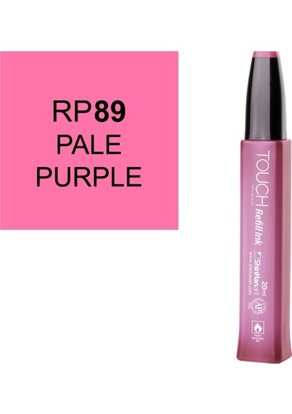 Touch Twin Marker Refill Alcohol Ink Alkol Bazlı Mürekkep 20 Ml. RP89 Pale Purple
