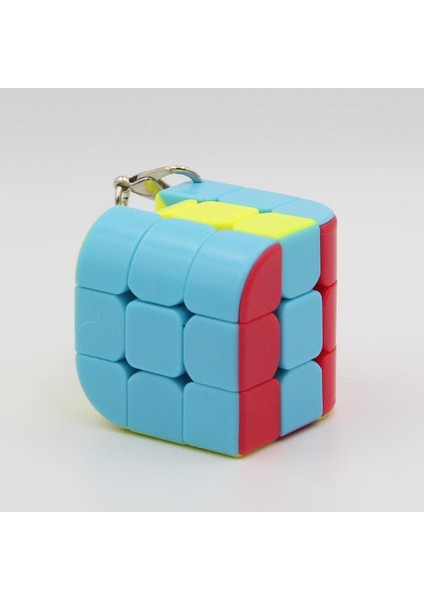 3X3X3 Renkli Magic Cube Anahtarlık – Hızlı Dönüşlü Dayanıklı ve Taşınabilir Akıl Zeka Küpü modelleri