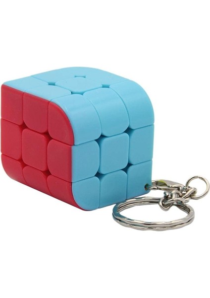 3X3X3 Renkli Magic Cube Anahtarlık – Hızlı Dönüşlü Dayanıklı ve Taşınabilir Akıl Zeka Küpü fırsatları