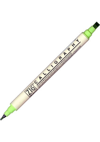 Calligraphy Çift Uçlu Kaligrafi Kalemi 2 Mm. + 5 Mm. 402 Kiwi