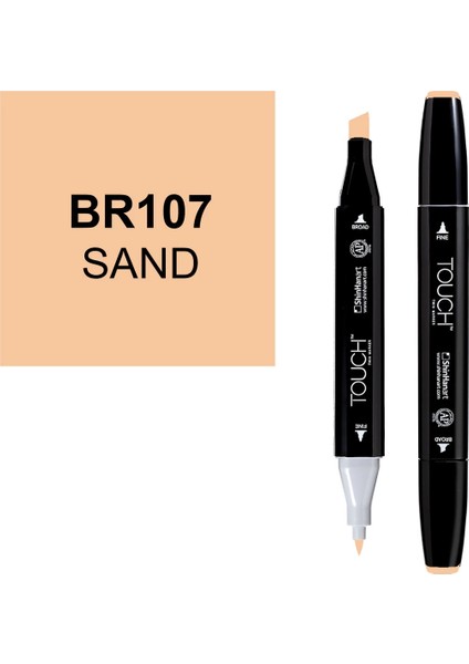 Touch Twin Marker Çizim Kalemi BR107 Sand