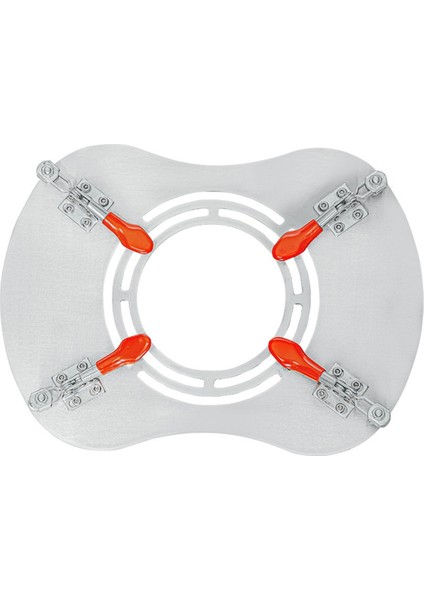 Çadır Sobası Jack Kamp Odun Soba Borusu Yalıtımı Alev Koruma Plakası Sıcak Çadır Için Baca Delikli Soba Jakı (Yurt Dışından)