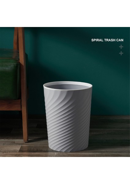 Plastik Küçük Çöp Kovası, Çöp Kovası, Banyo, Mutfak, Ofis, Yurtlar Için Çöp Konteyneri Sepeti (Gri) (Yurt Dışından) modelleri