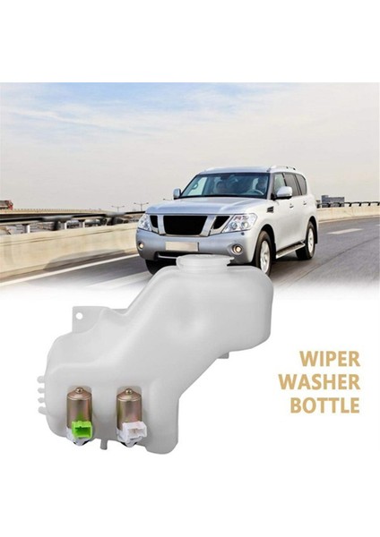 Nissan Patrol Gq Maverick 1988-1997 Ön Cam Sileceği Su Şişesi 2 Delikli Pompa Deposu Kavanoz Takımı (Yurt Dışından) modelleri